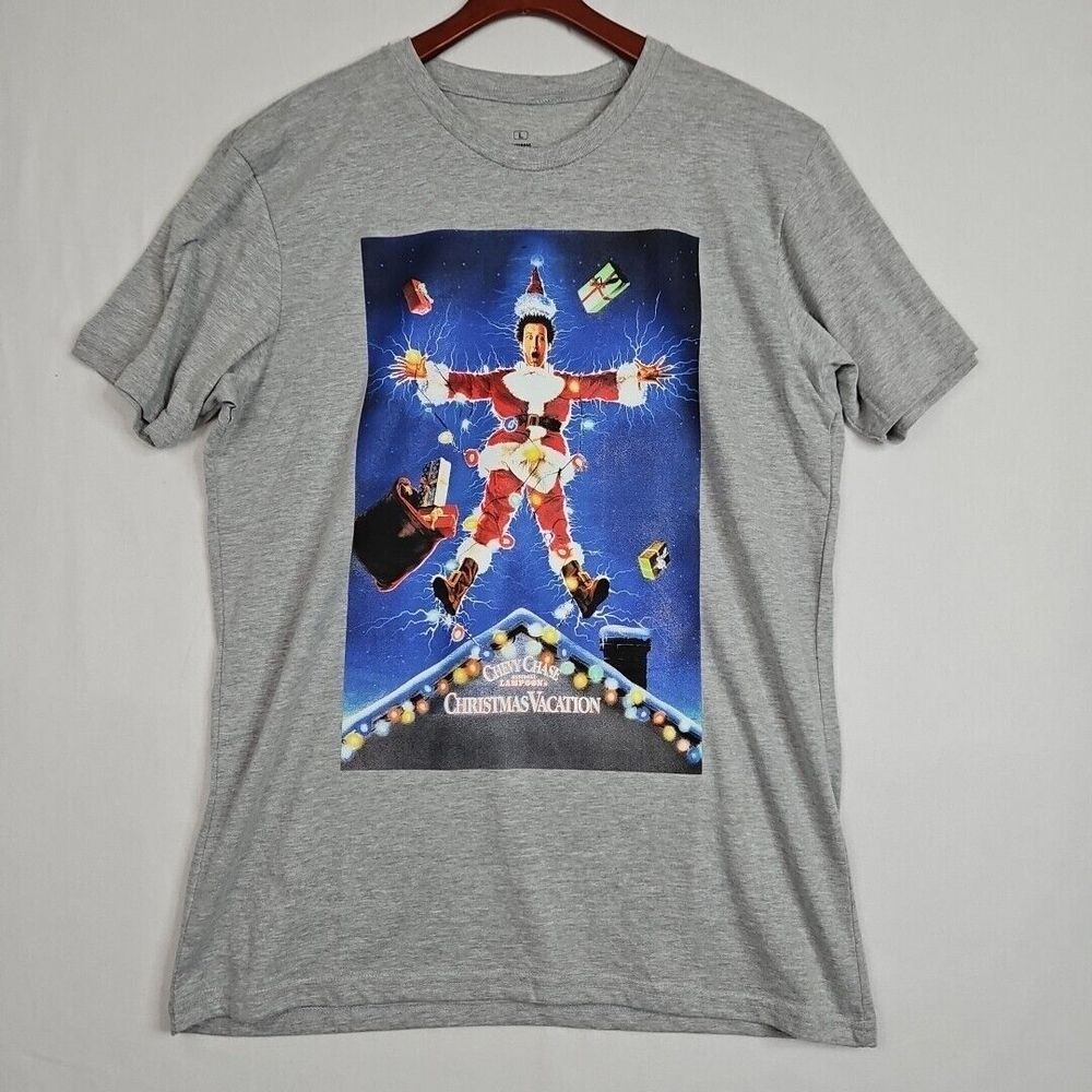 National Lampoon's Christmas‎ Vacation T-Shirt Chevy Chase Men's Size Large New